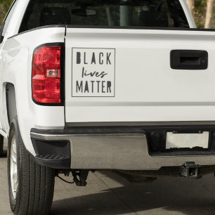 Adesivo As Vidas Negras Importam   BLM Race Equality Carro