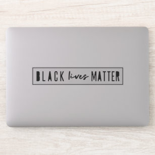 Adesivo As Vidas Negras Importam   Laptop BLM Race Igualda