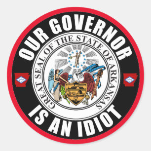 Adesivo Asa Hutchinson é um idiota