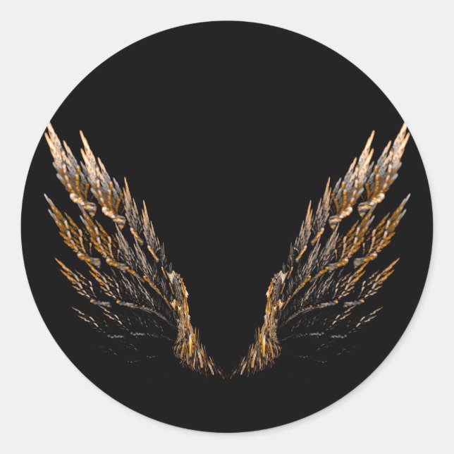 Adesivo Asas Abertas (Frente)