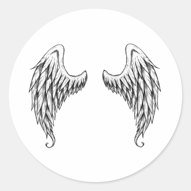 Adesivo Asas de anjo (Frente)