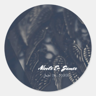 Adesivo Asas de Anjo Negro Glamour Gótico Favor Personaliz