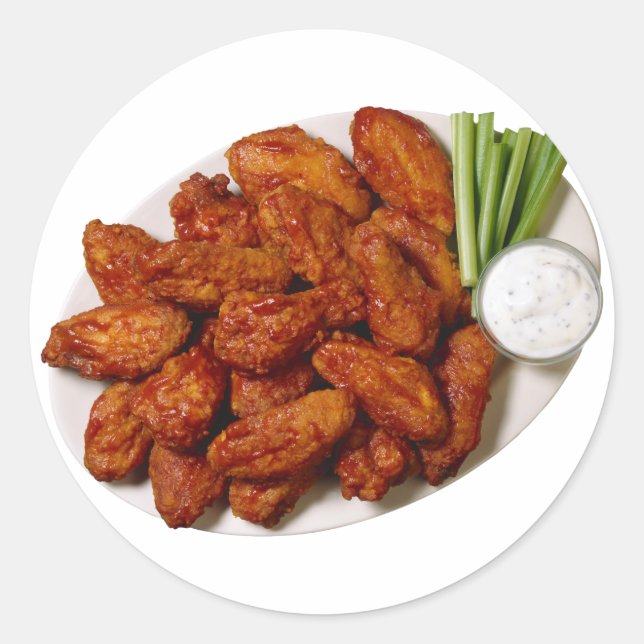 Adesivo Asas de frango (Frente)