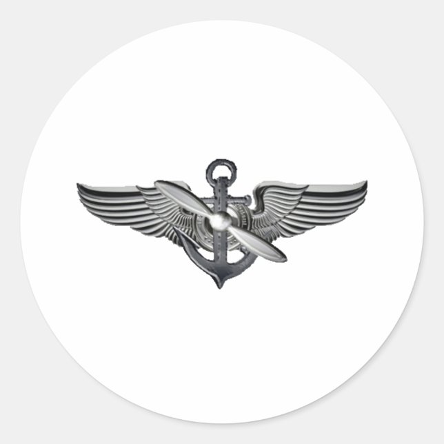 Adesivo asas-piloto marítimas (Frente)