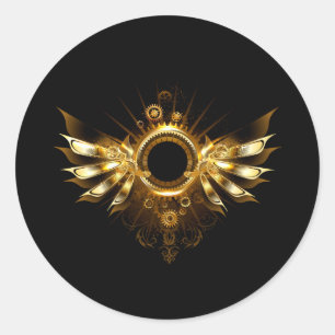 Adesivo Asas Steampunk