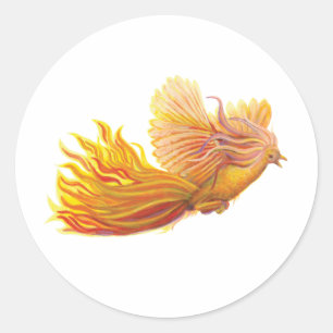 Adesivo Ascensão Phoenix Bird