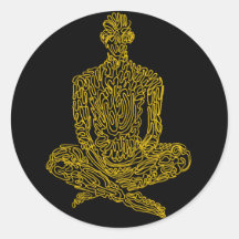 Ascético (preto com amarelo)