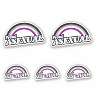 Adesivo Asexual e Orgulhoso