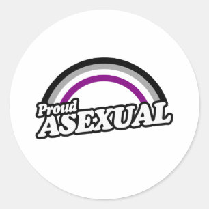 Adesivo Asexual e Orgulhoso