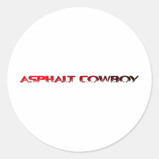 Adesivo Asfalto Cowboy Vermelho Linha 1