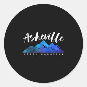 Adesivo Asheville Carolina do Norte Acampamento Caminhada