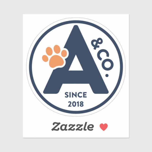 Adesivo Ashton & Co. K9 Academy 2c Aco Dark Sticker (Folha)