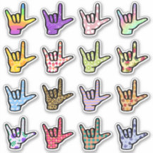 ASL I Love You ILY Hand Sign