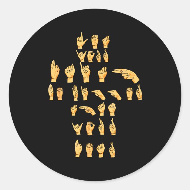 Adesivo Asl Quote - Let Your Faith Be Bigger Than Your Asl (Frente)