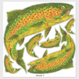 Adesivo Aspen Arco-Íris Folha 4