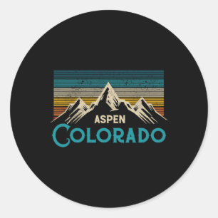 Adesivo Aspen Colorado Antigo
