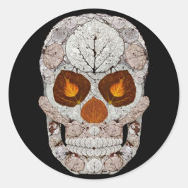 Adesivo Aspen Folha Crânio 11