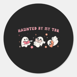 Adesivo Assaltado Pelo Meu Tbr Boo Groovy Cute Ghost Engra