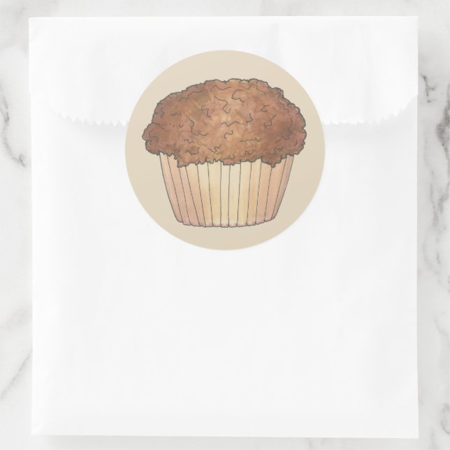 Adesivo Assar de Muffin Fresco de Streusel Crumb Fresco (Bolsa)