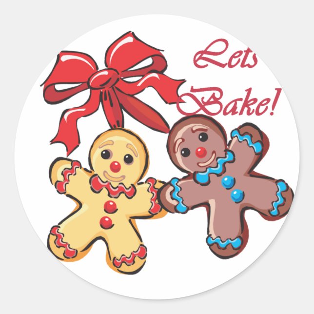 Adesivo Assar Gingercake Men (Frente)