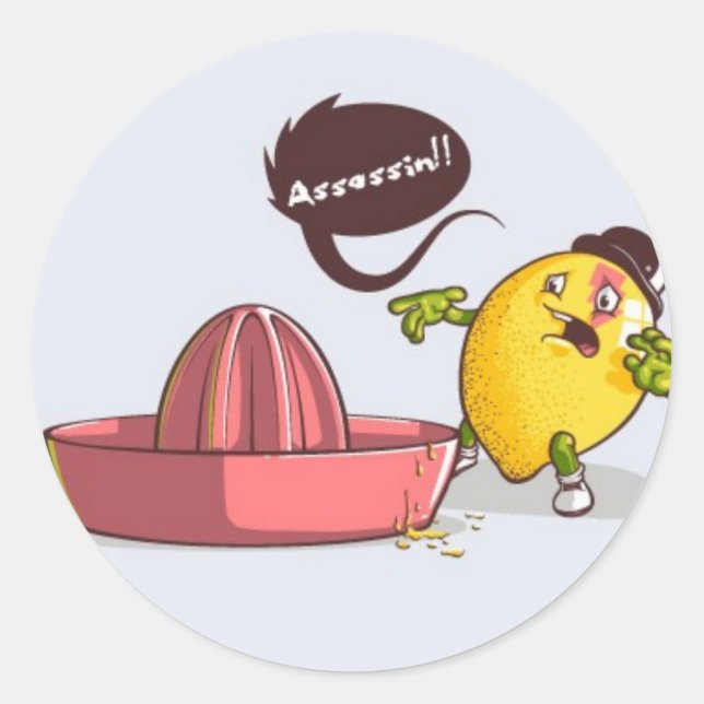 Adesivo Assassino! (Frente)