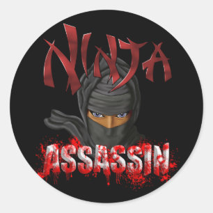 Adesivo Assassino de Ninja