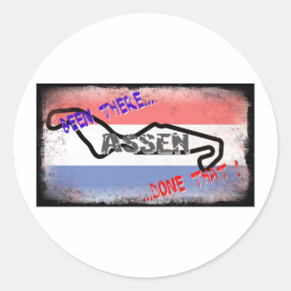 Adesivo Assen - Estive lá feito isso