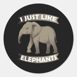 Adesivo Assim Como Elefantes Zoo Circus Elephant Conservat