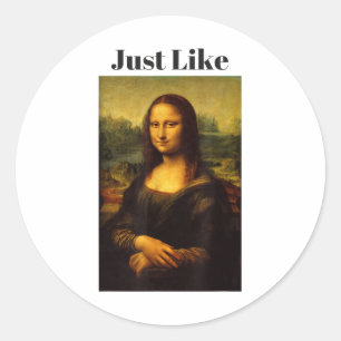Adesivo Assim Como Mona Lisa _1