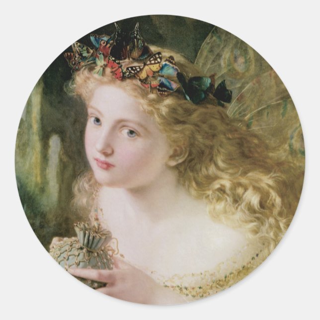 Adesivo Assim, sua fada é feita das coisas mais bonitas (Frente)