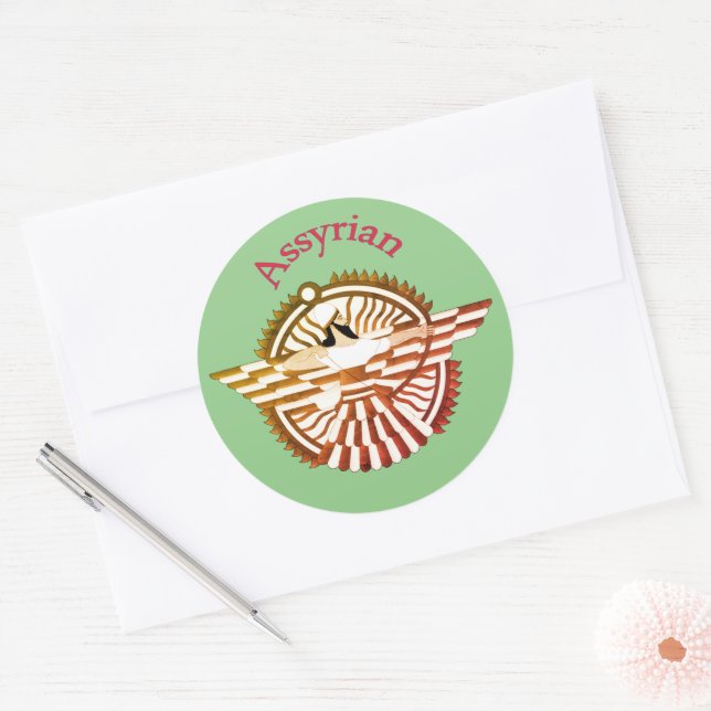 Adesivo Assírio (Envelope)