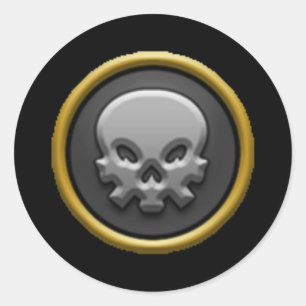 Adesivo Assistente101 Pintor da Escola de Morte