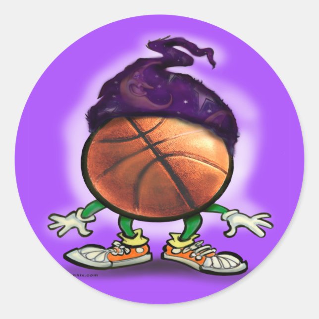 Adesivo Assistente de basquetebol (Frente)