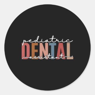 Adesivo Assistente Dentista Pediátrico para Higienista