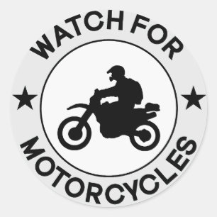 Adesivo assistir a motociclos