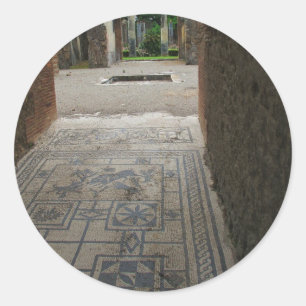 Adesivo Assoalho de mosaico de Pompeii