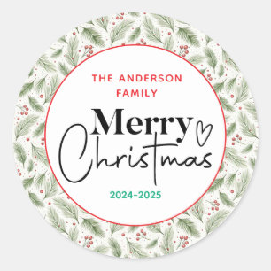Adesivo Assunto: Grama Verde de Aquarela - Festa de Natal 