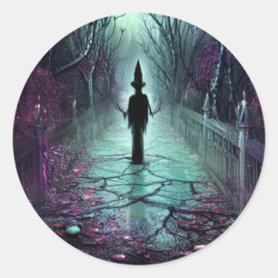 Adesivo Assustador gótico assustador e picante clássico