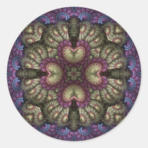 Adesivo Asters II Round Stickers