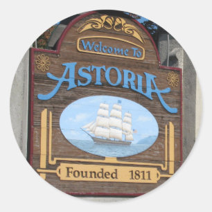 Adesivo Astoria, Oregon