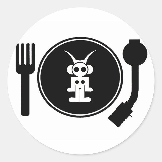 Adesivo astro DJ (Frente)