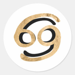 Adesivo astrologia do caranguejo-cancer símbolo zodíaco pr