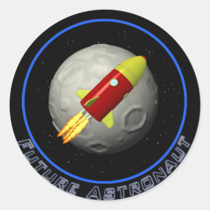 Adesivo Astronaunt futuro