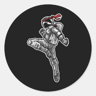 Adesivo Astronaut Muay Thai Boxing Karate Kickboxing 