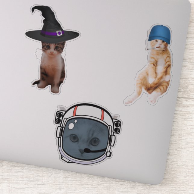 Adesivo Astronauta Cat (Detalhe)