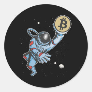 Adesivo Astronauta da Lua