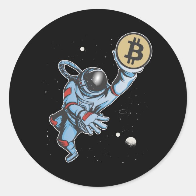 Adesivo Astronauta da Lua (Frente)
