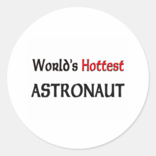 Adesivo Astronauta Mais Quente do Mundo