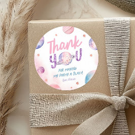 Adesivo Astronauta Menina de Astronauta - Obrigado, palerm