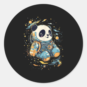 Adesivo Astronauta Panda Exterior Panda Bear Kawaii
